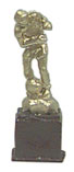 Dollhouse Miniature Soccer Trophy